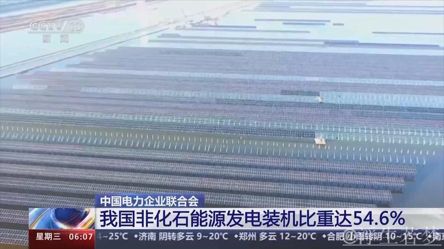 非化石能源发电装机规模首次迈上20亿千瓦台阶